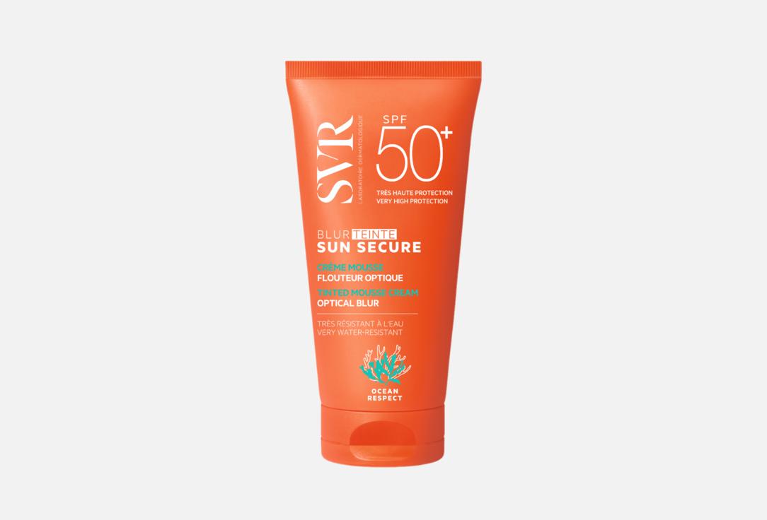 Тонирующий солнцезащитный крем-мусс SPF 50+ SVR Blur teinte 50 мл