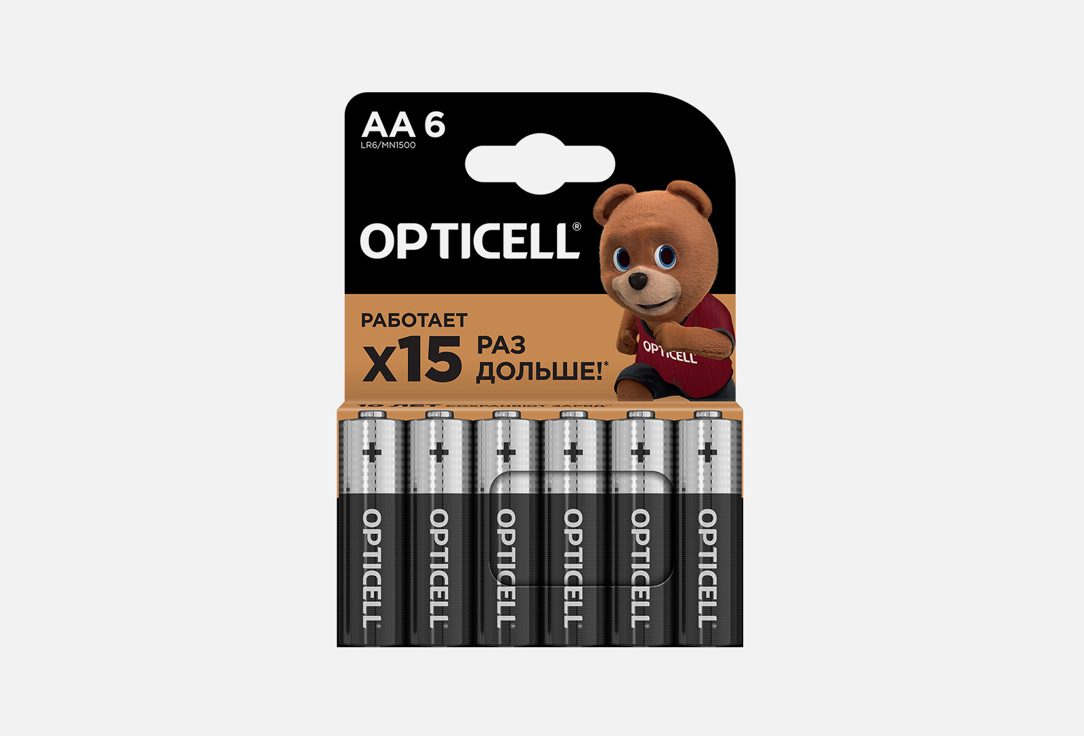 Батарейки OPTICELL Basic AA 6 шт