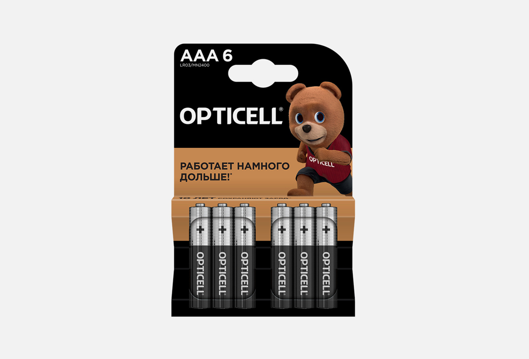 Батарейки OPTICELL Basic AAA 6 шт