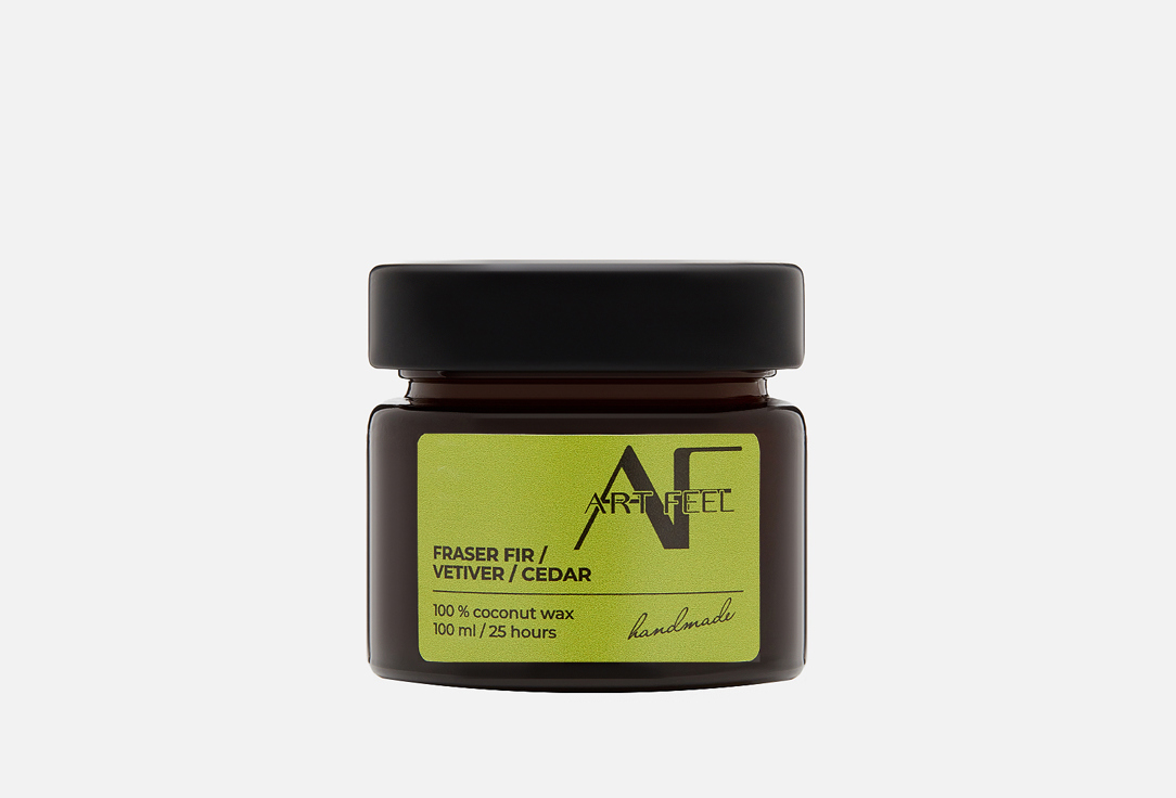 Изображение товара Свеча ароматическая ART FEEL fraser fir, vetiver, cedar