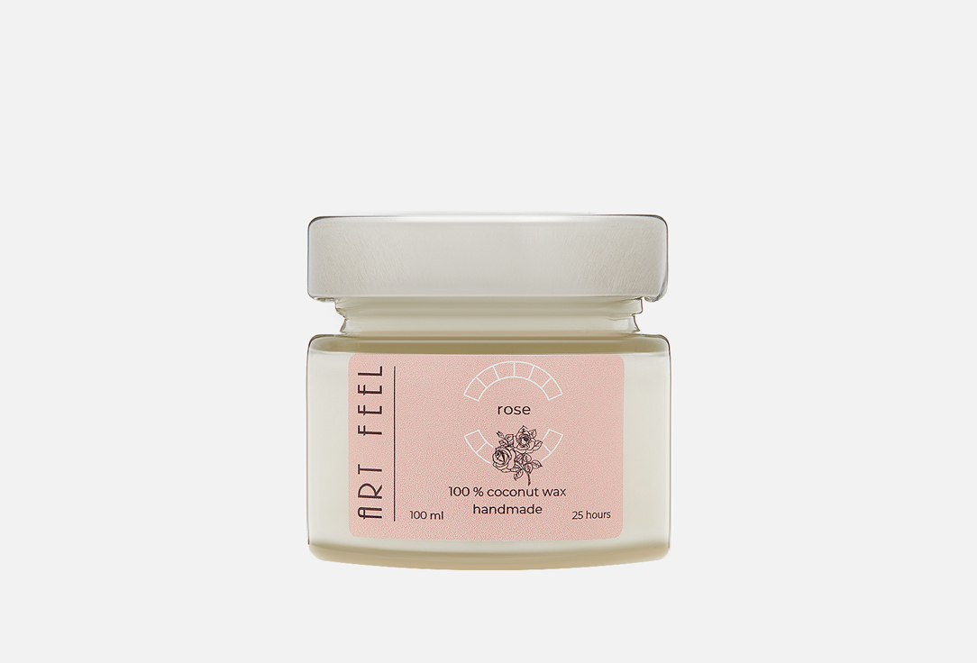 Свеча ароматическая ART FEEL Wild rose 100 мл