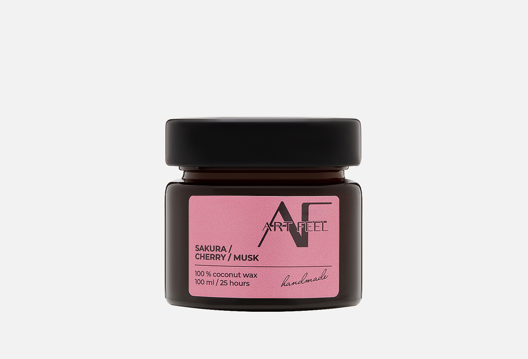 Изображение товара Свеча ароматическая ART FEEL sakura, cherry, musk