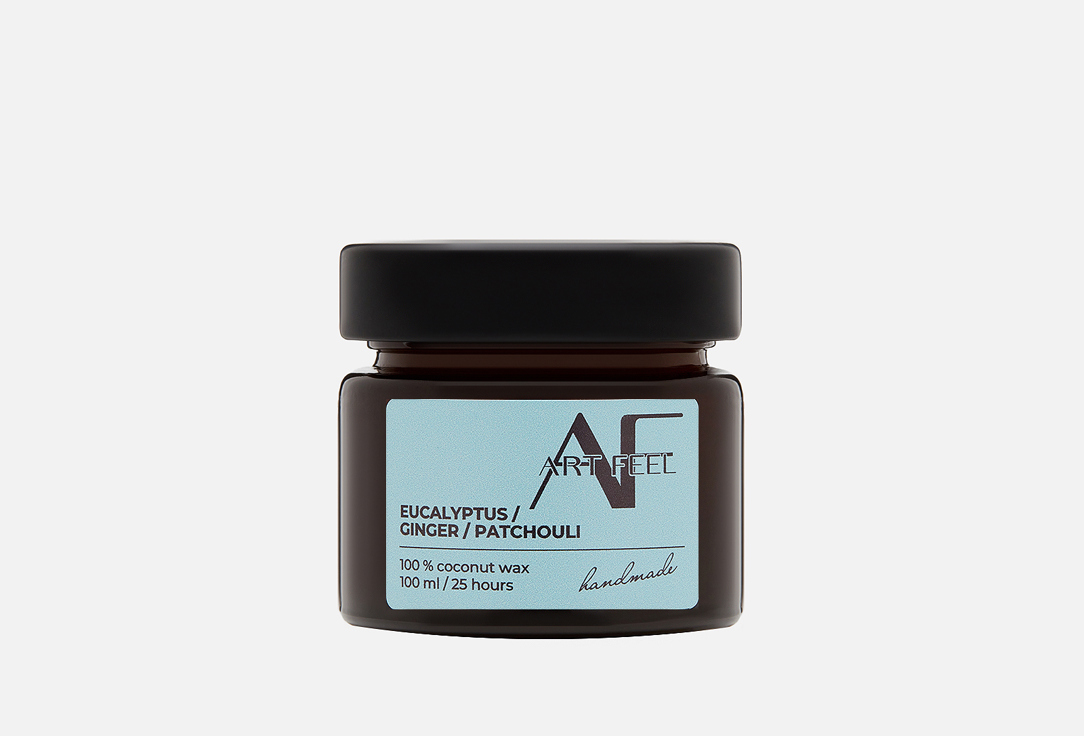 Изображение товара Свеча ароматическая ART FEEL eucalyptus, ginger, patchouli