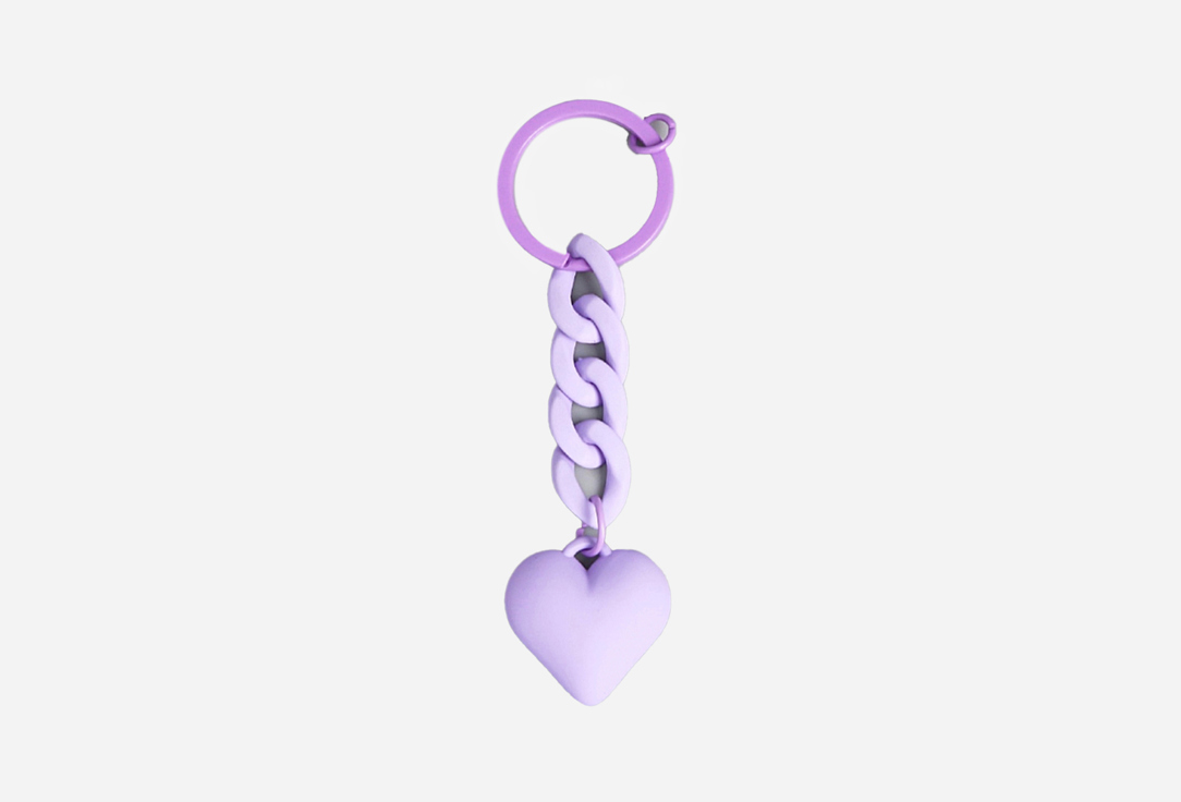 Брелок STONE PHILOSOPHY Lilac heart 1 шт
