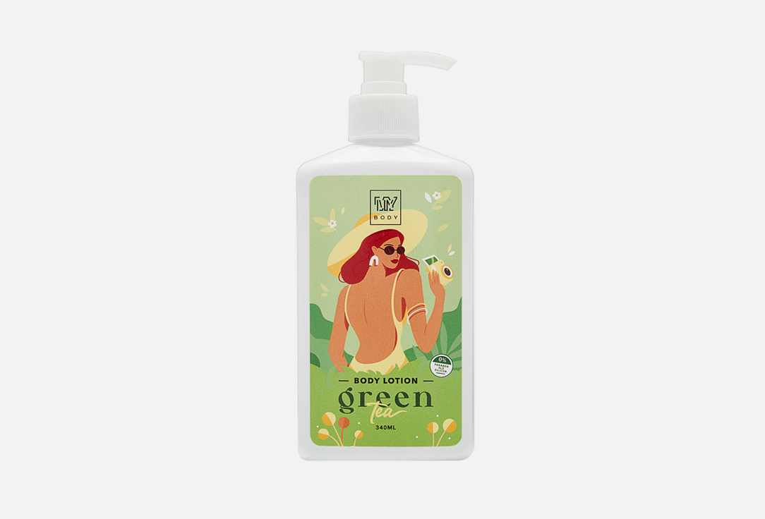 Лосьон для тела MY BODY Green Tea 340 мл