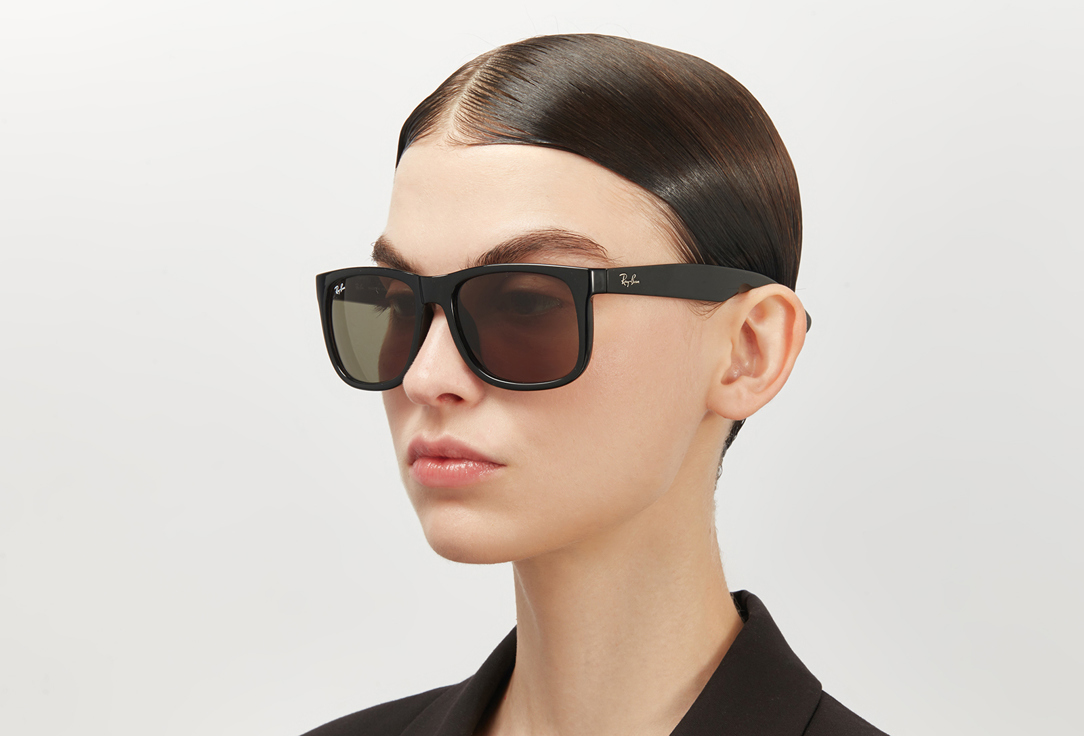 

Очки солнцезащитные RAY-BAN, Черный, Justin classic rb4165f-601/71/54-17 1 шт