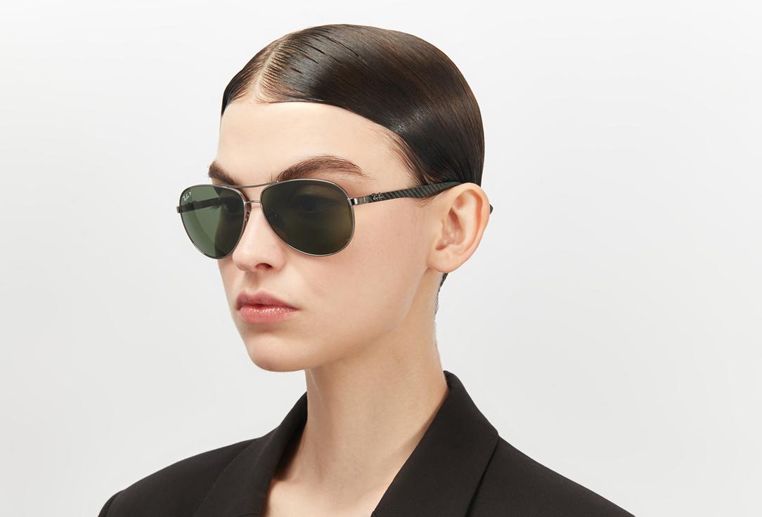 Изображение товара Солнцезащитные очки Ray-Ban Carbon fibre rb8313-004/n5/61-13 унисекс