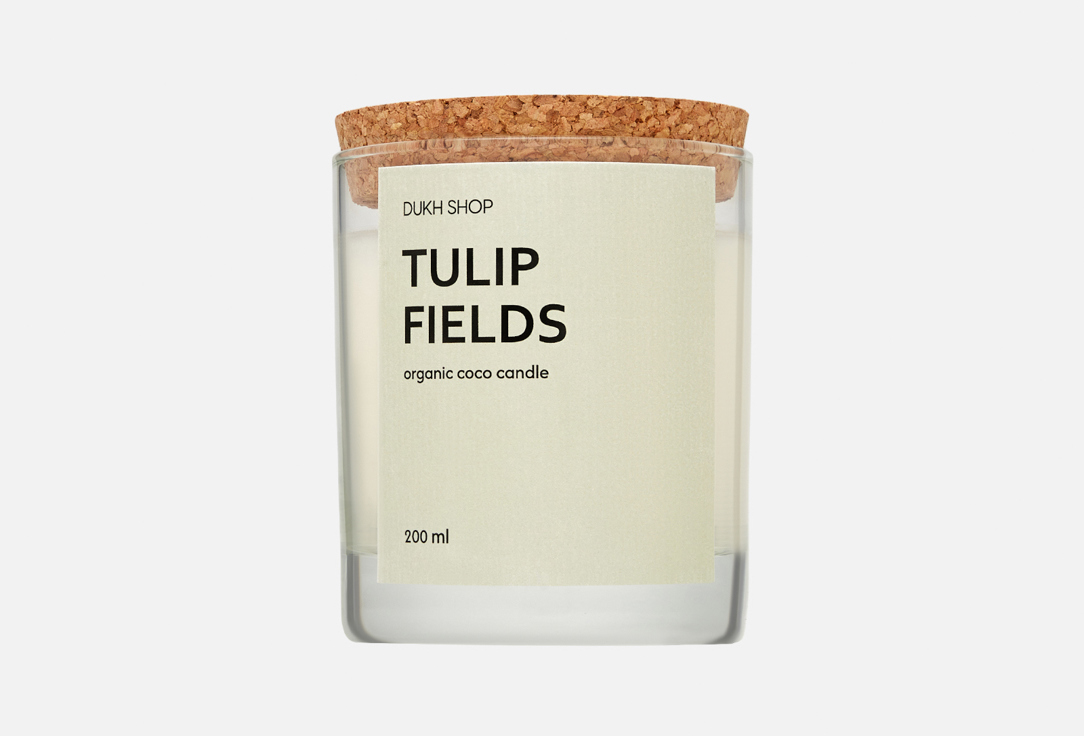 

Свеча DUKH SHOP, Белый, Tulip Fields 200 мл