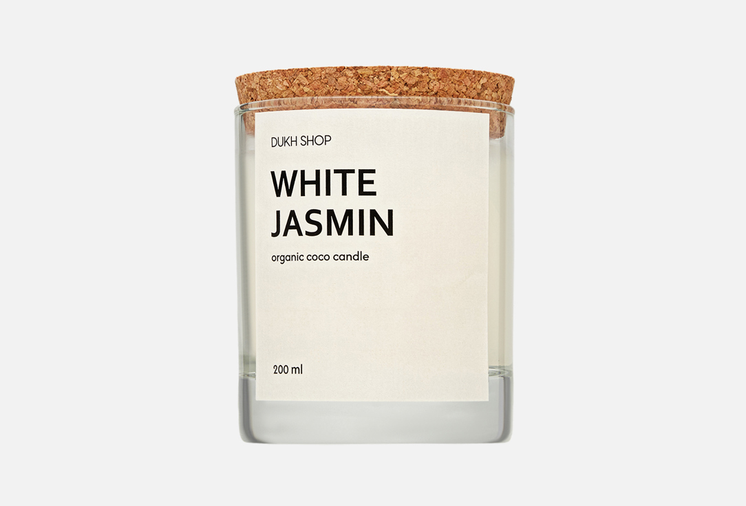 

Свеча DUKH SHOP, Белый, White Jasmin 200 мл