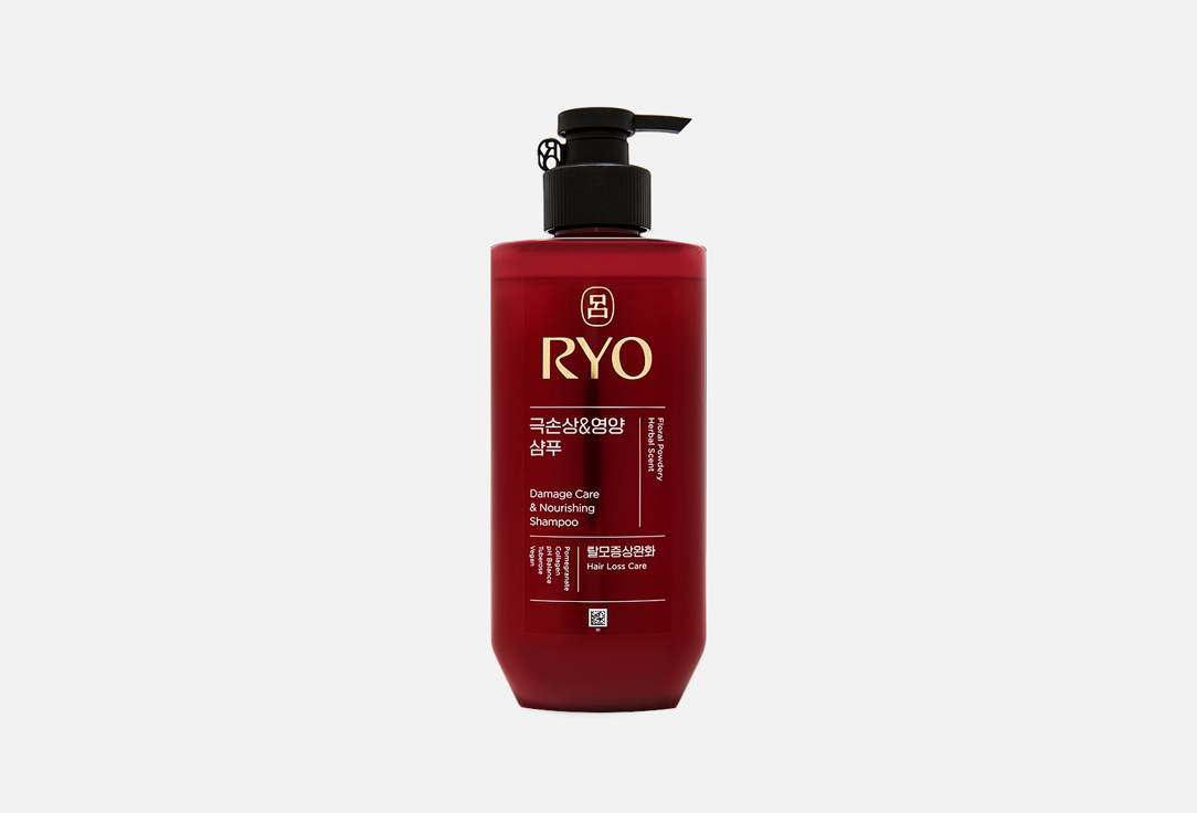 

Шампунь для волос RYO, Damage Care & Nourishing Shampoo 480 мл