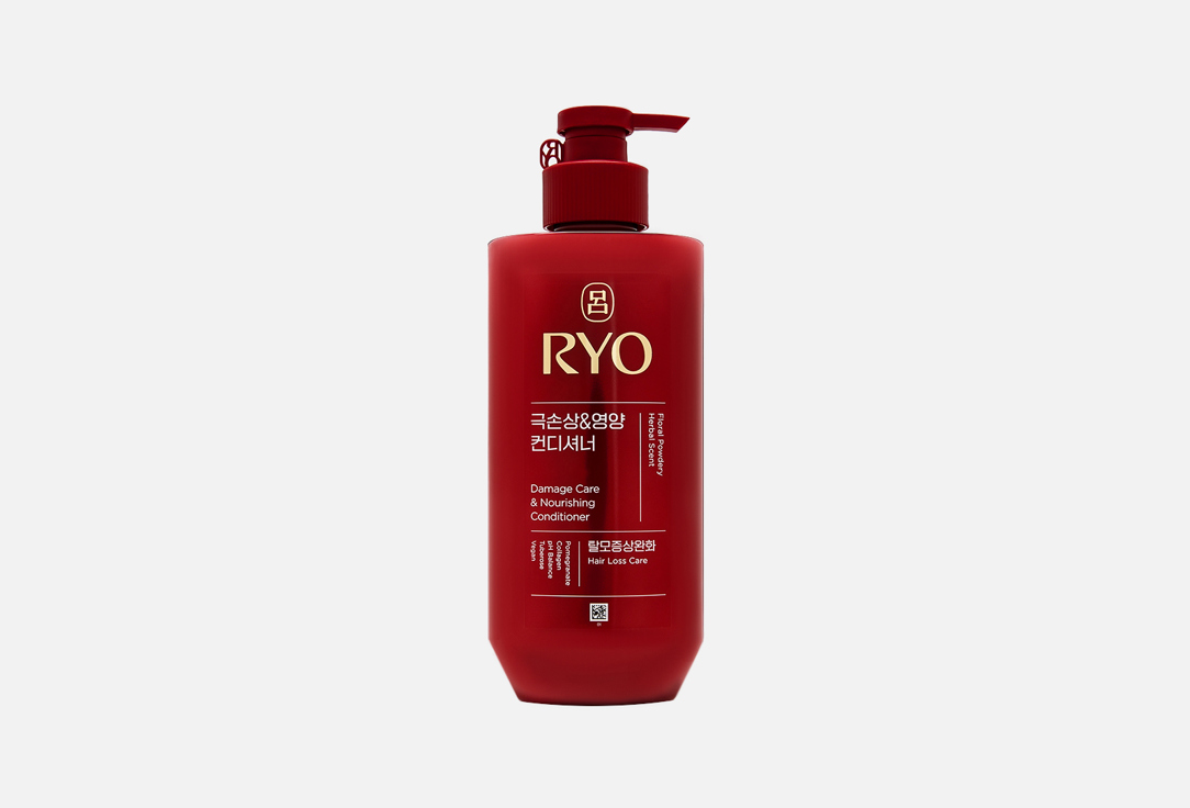 

Кондиционер для волос RYO, Damage Care & Nourishing Conditioner 480 мл