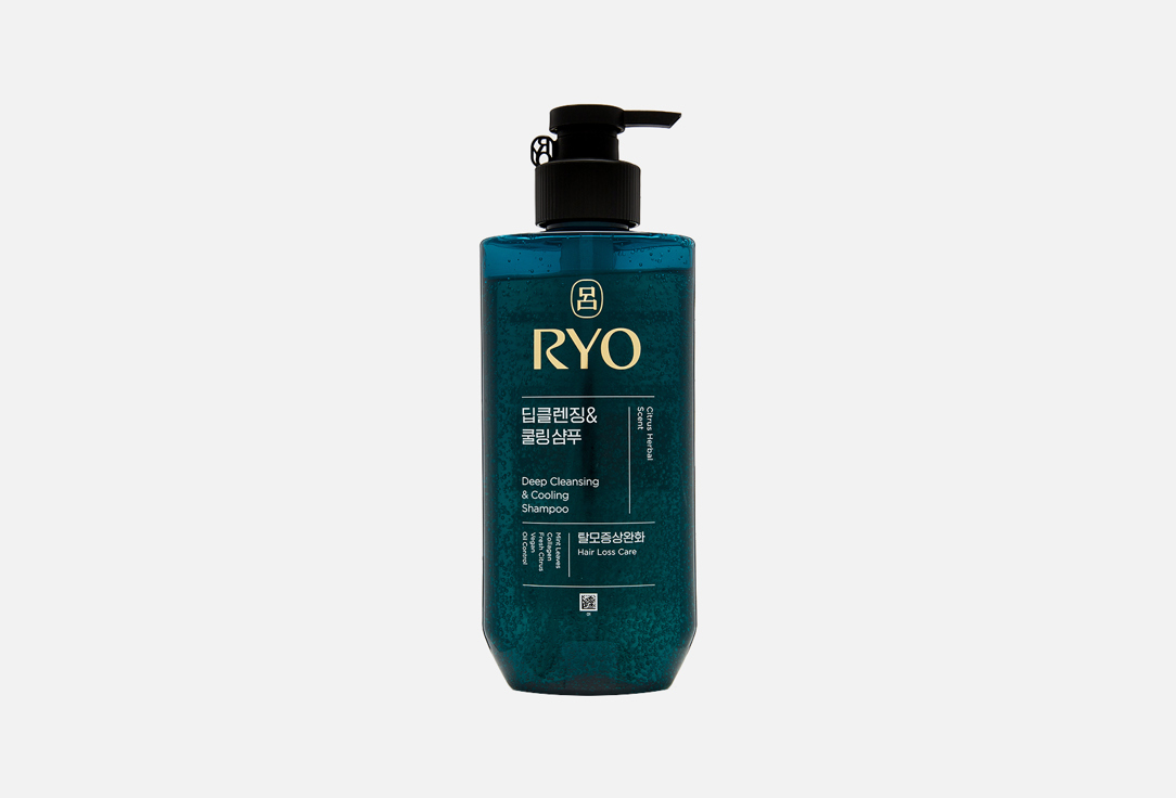 Изображение товара Глубоко очищающий шампунь Ryo Cooling Shampoo для волос и кожи головы 480 мл