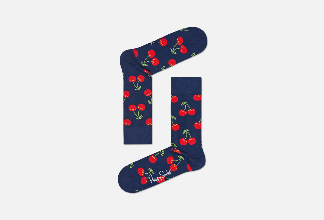 Носки Happy socks Cherry Синий