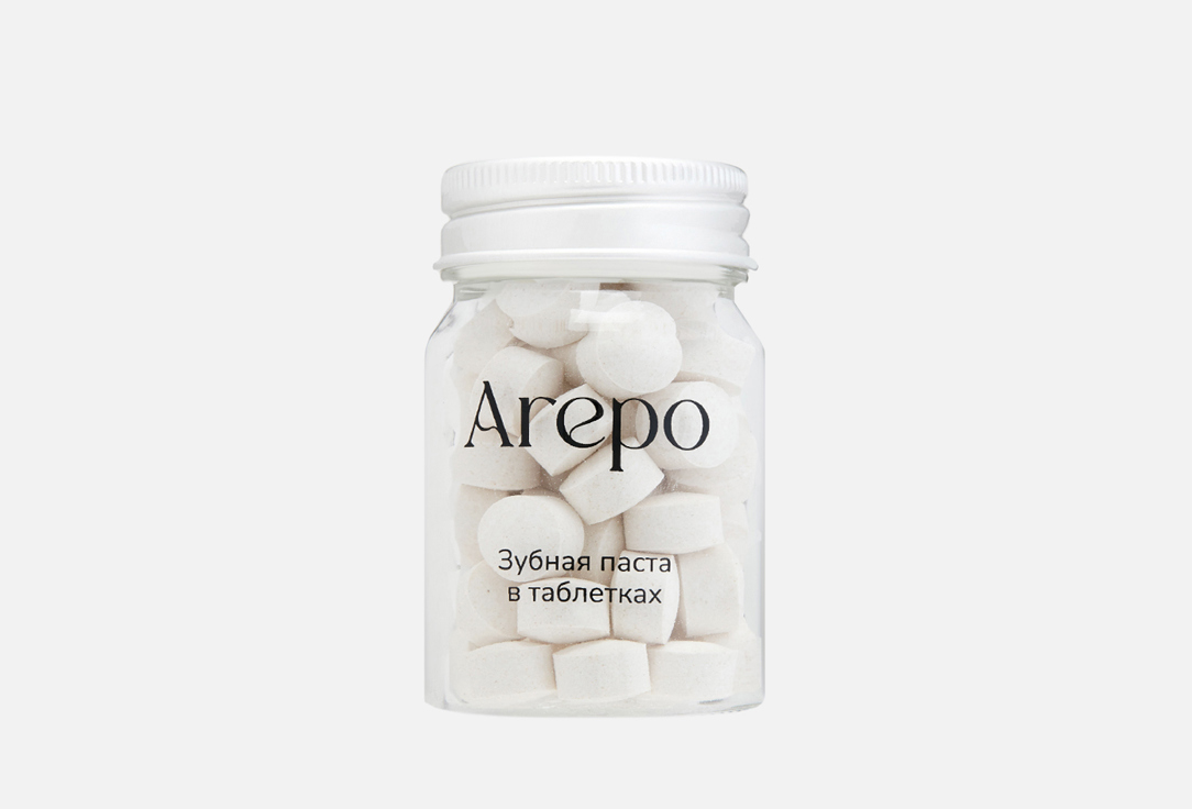Зубная паста в таблетках AREPO Organic Bio Wood 55 шт