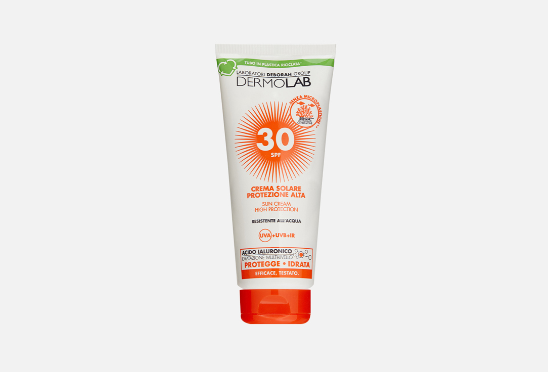 Cолнцезащитный крем для лица и тела SPF 30+ DERMOLAB HIGH PROTECTION 