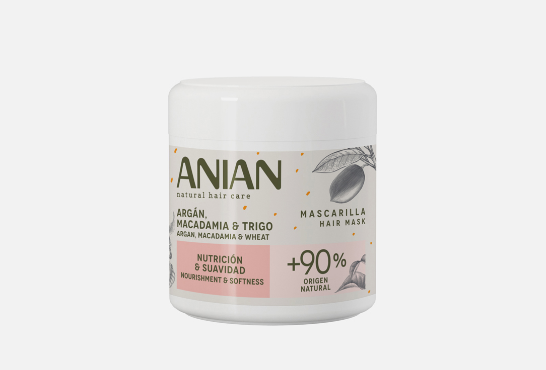 маска волос ANIAN Macadamia and trigo 350 мл