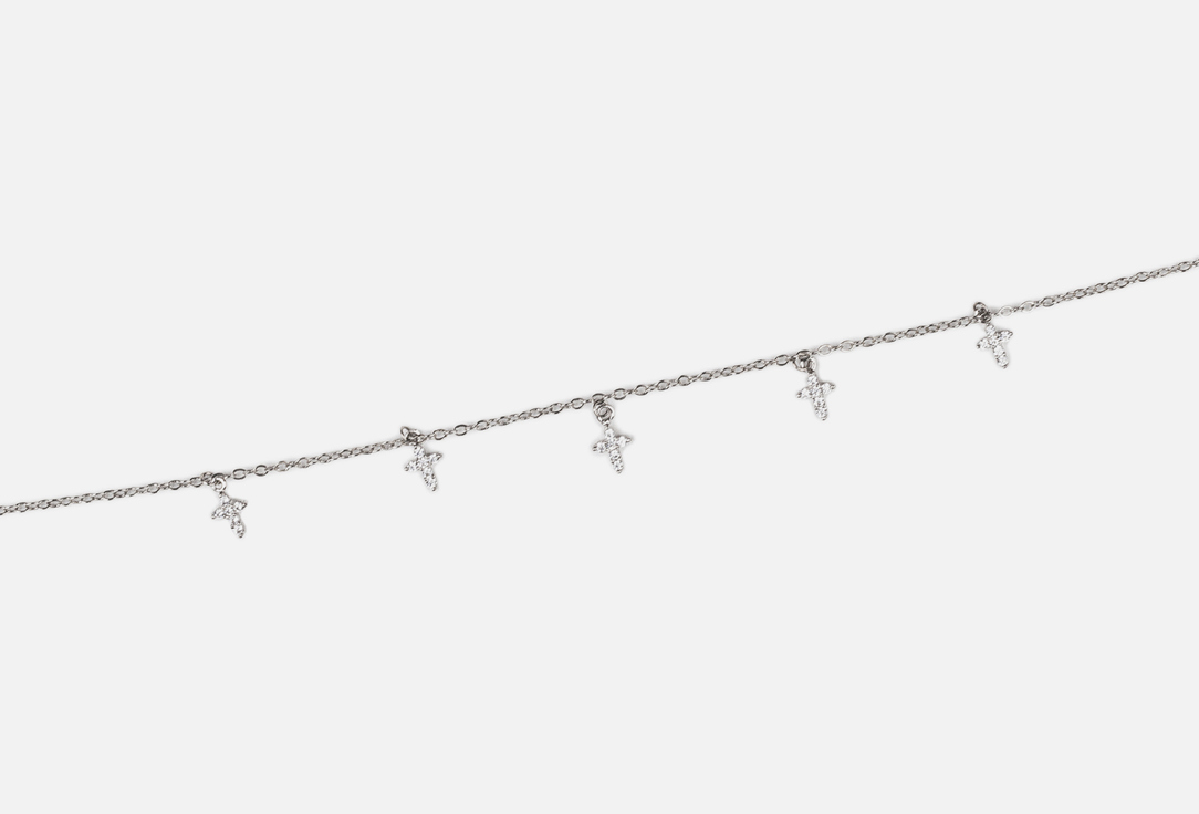 

Колье VERUSCHKA, С подвесками кресты в серебре 1 шт