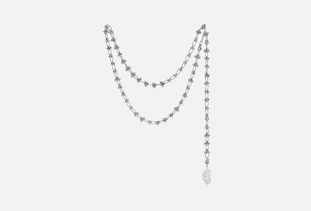 

Пояс из массивной цепи VERUSCHKA, С барочной жемчужиной 1 шт