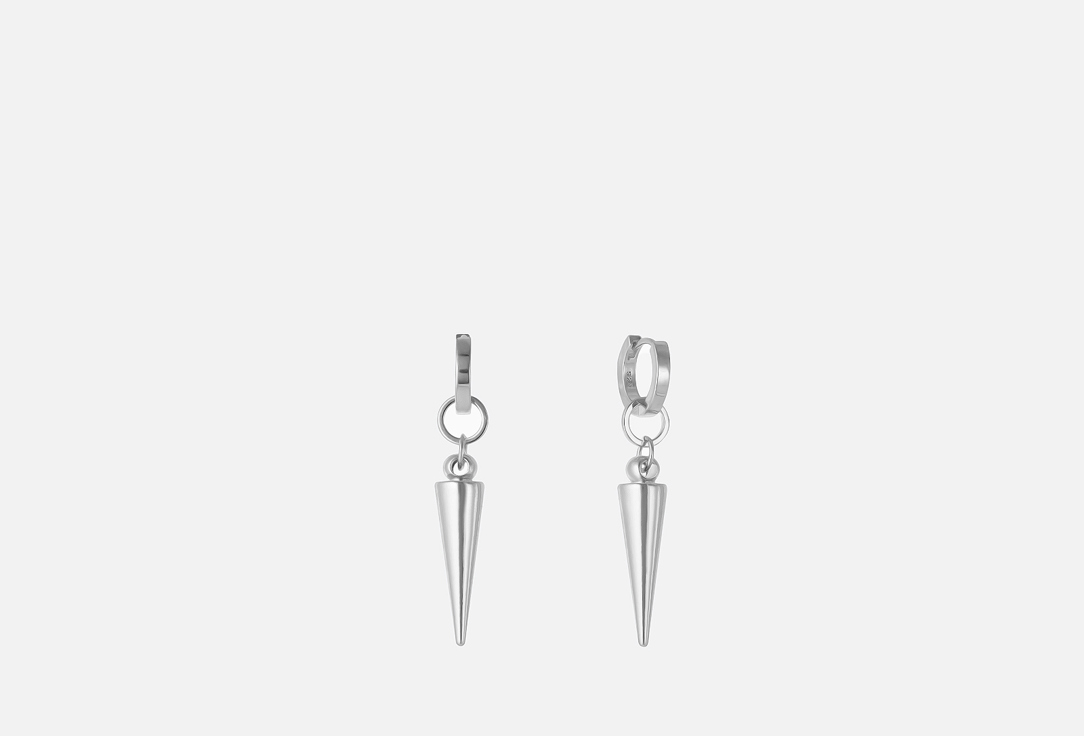 Изображение товара Серьги Forat Brand Earrings with pendants spikes color silver
