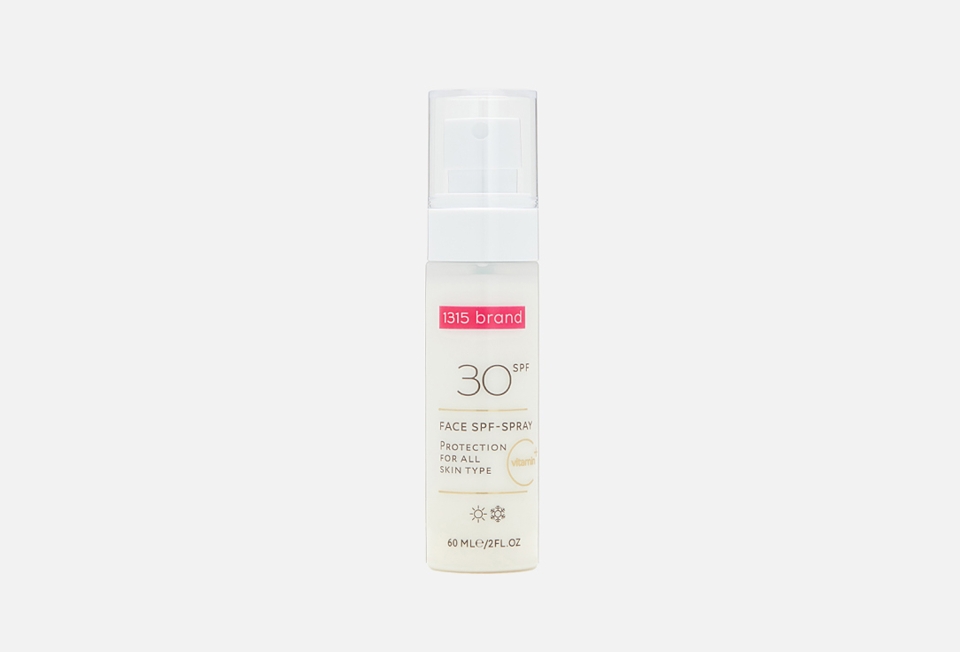 

Спрей для лица SPF 30 1315BRAND, Spf-spray 60 мл