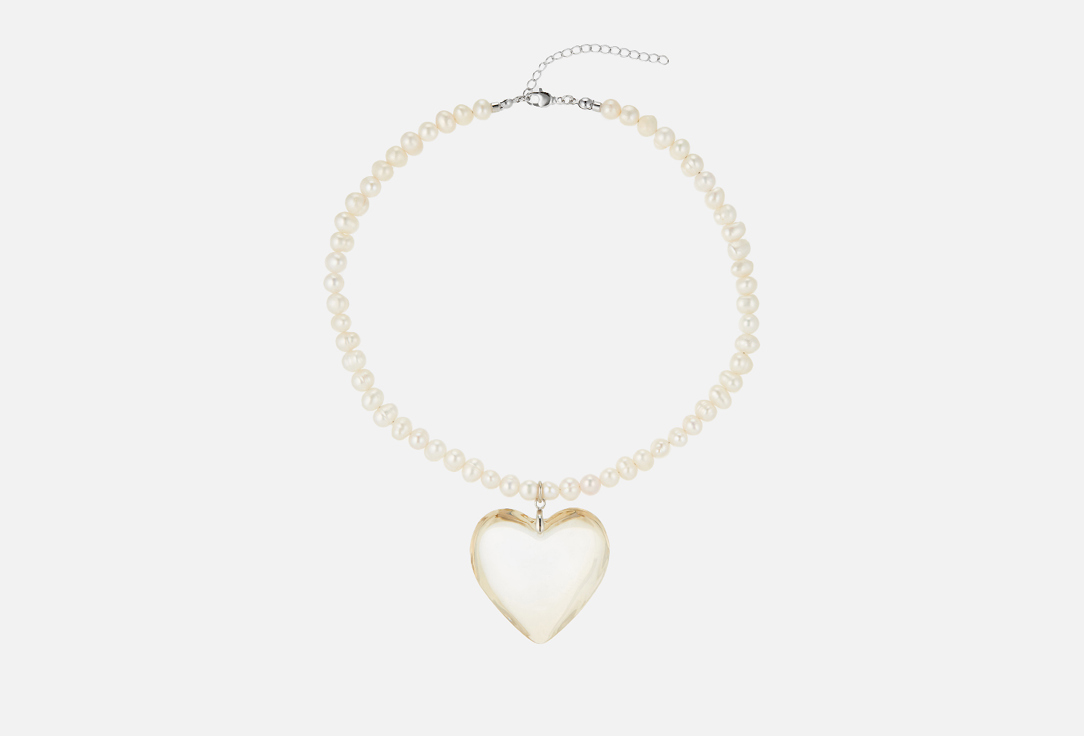 Изображение товара Жемчужный чокер Veruschka с подвеской сердце