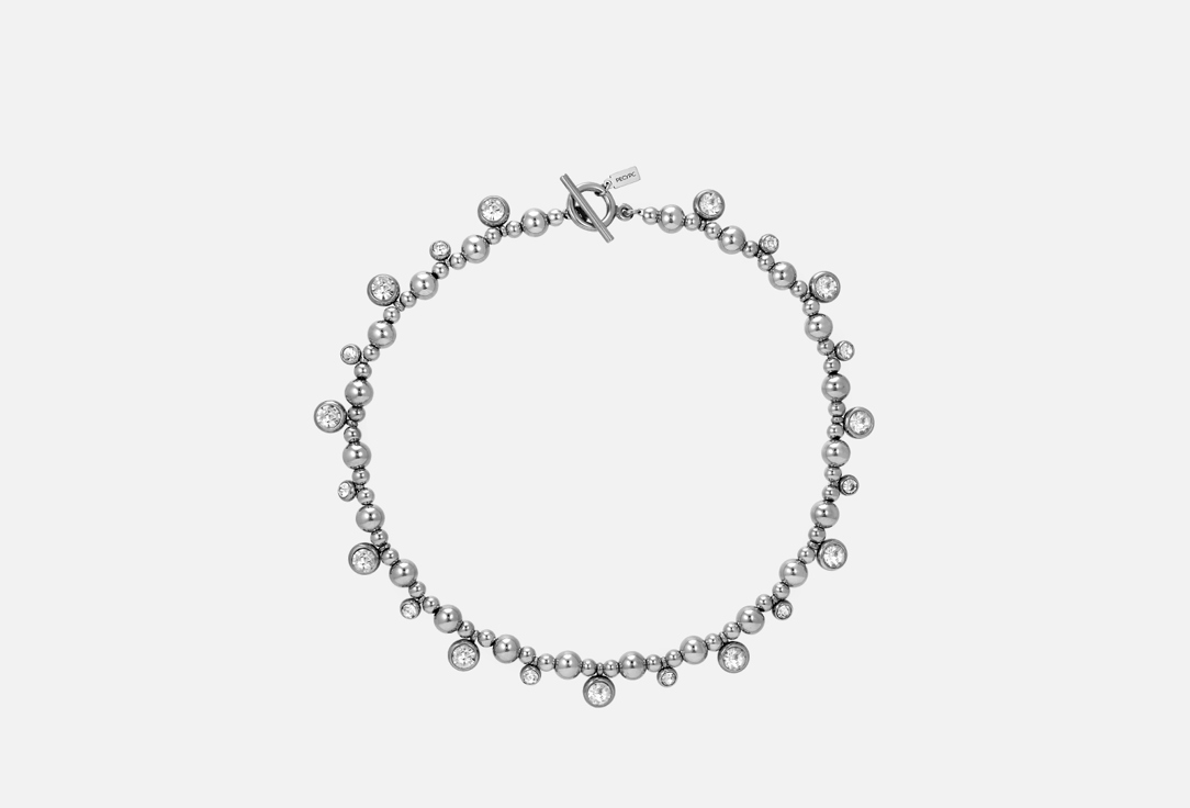 Изображение товара Чокер из стальных шаров с кристаллами для женщин