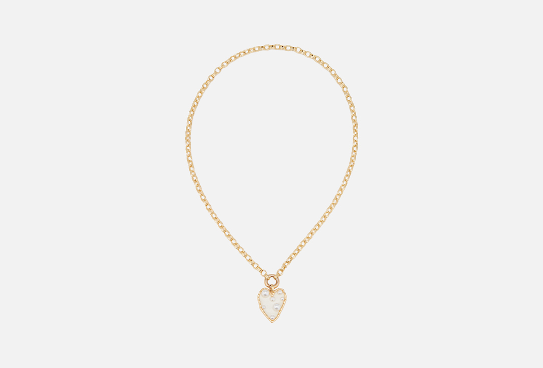

Цепь SWEET HONEY JEWELRY, Pearl heart 1 шт