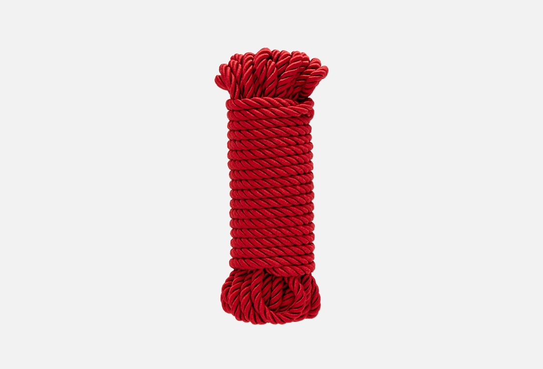 Изображение товара Бондажная веревка UPKO Restraints красного цвета 10 м Диаметр 6 мм