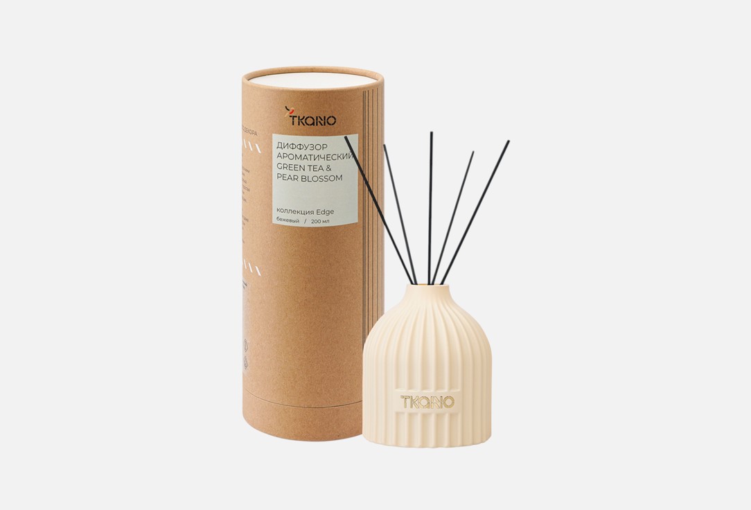 Изображение товара Аромадиффузор Tkano Green tea & Pear blossom, бежевый