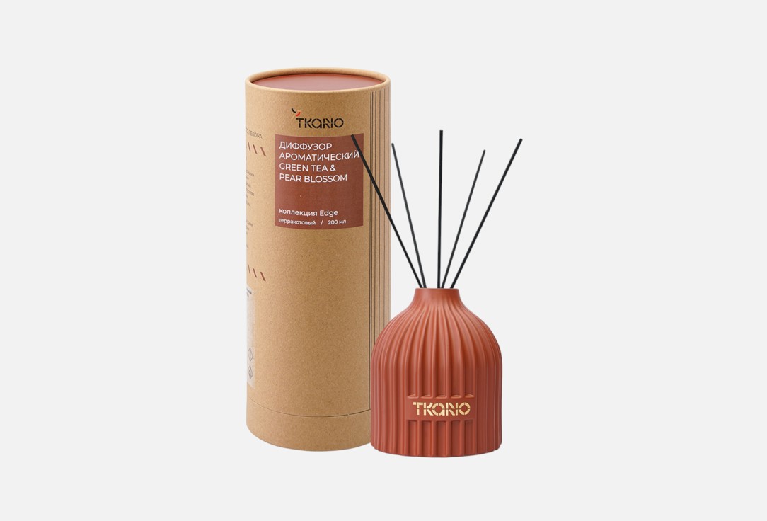 Изображение товара Аромадиффузор Tkano Green tea & Pear blossom, терракотовый