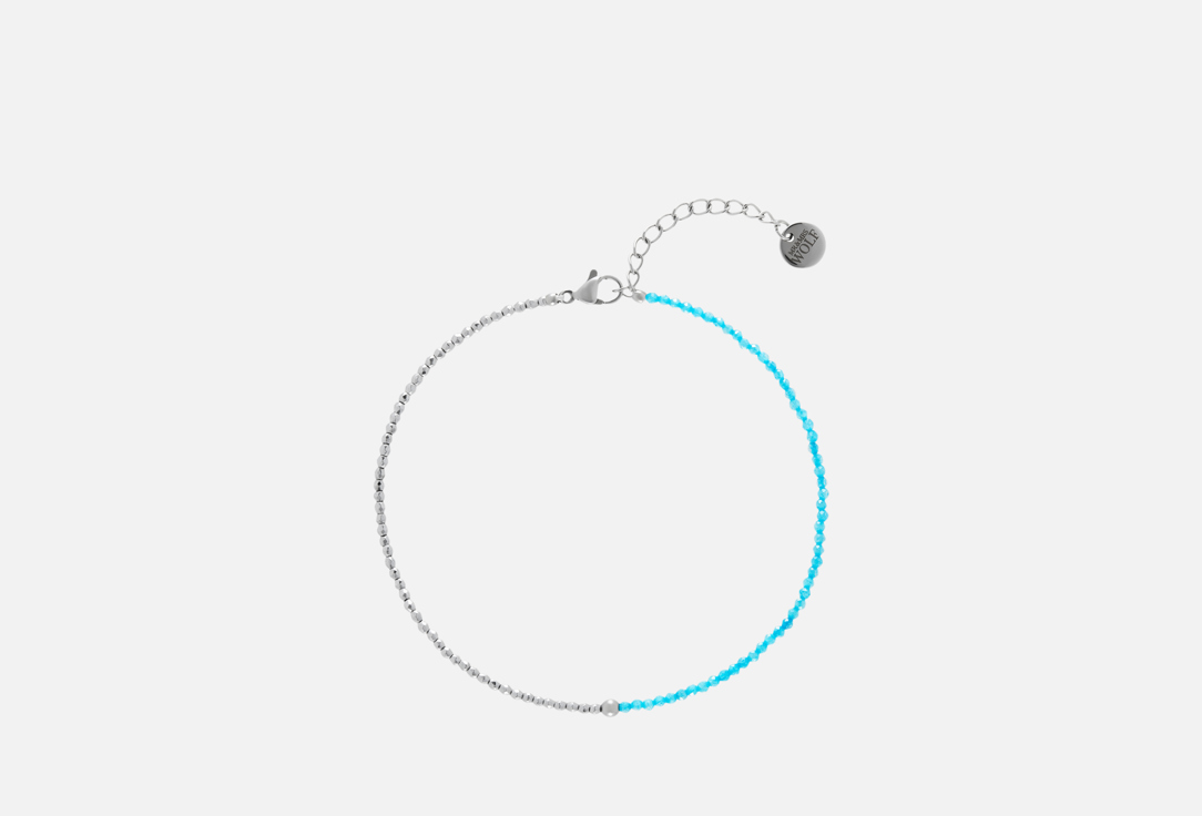 

Анклет MR&MRS WOLF, Из гематита и циркона 1 шт