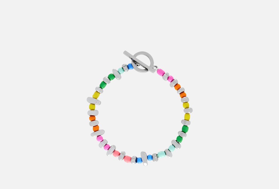 

Браслет MR&MRS WOLF, Из гематита с бисером 1 шт