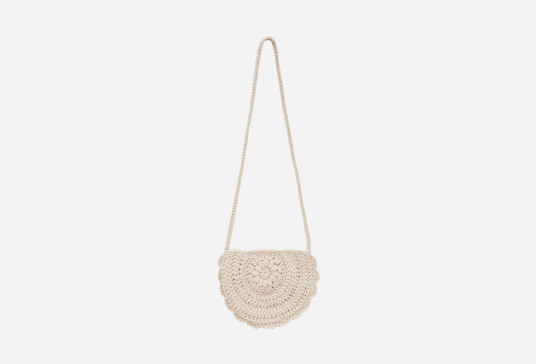 Изображение товара детская сумочка Бабушкины Связи Вязаная светло-бежевый