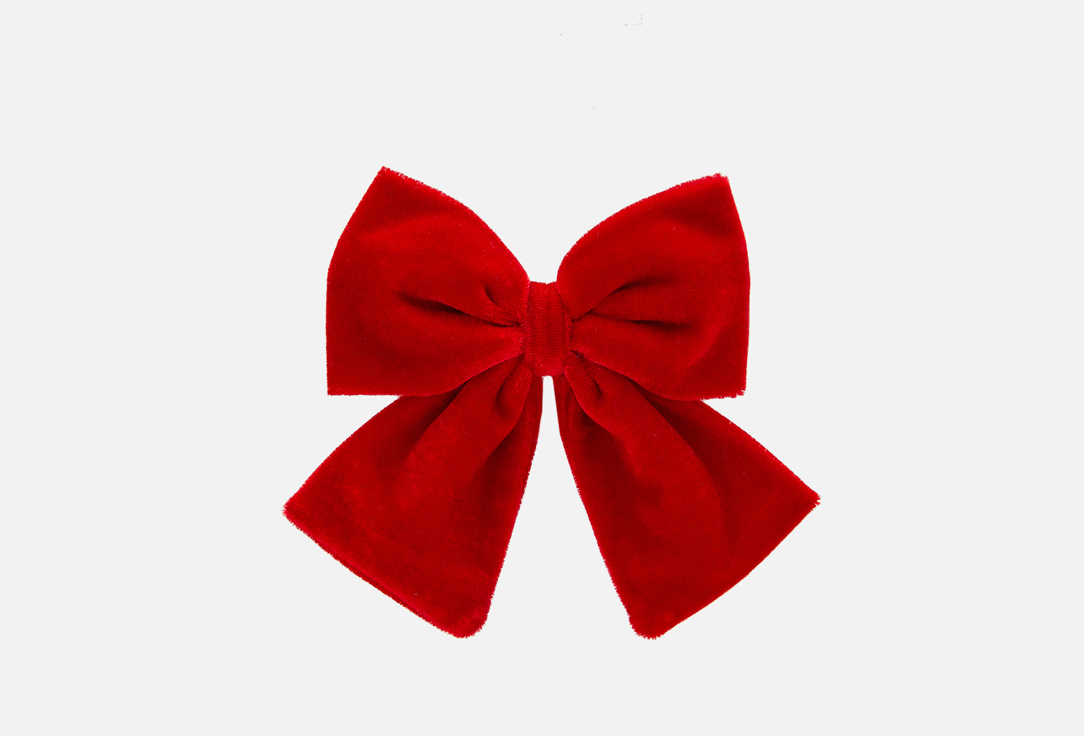 

Бантик для волос БАБУШКИНЫ СВЯЗИ, Среднего размера Красный бархат 1 шт