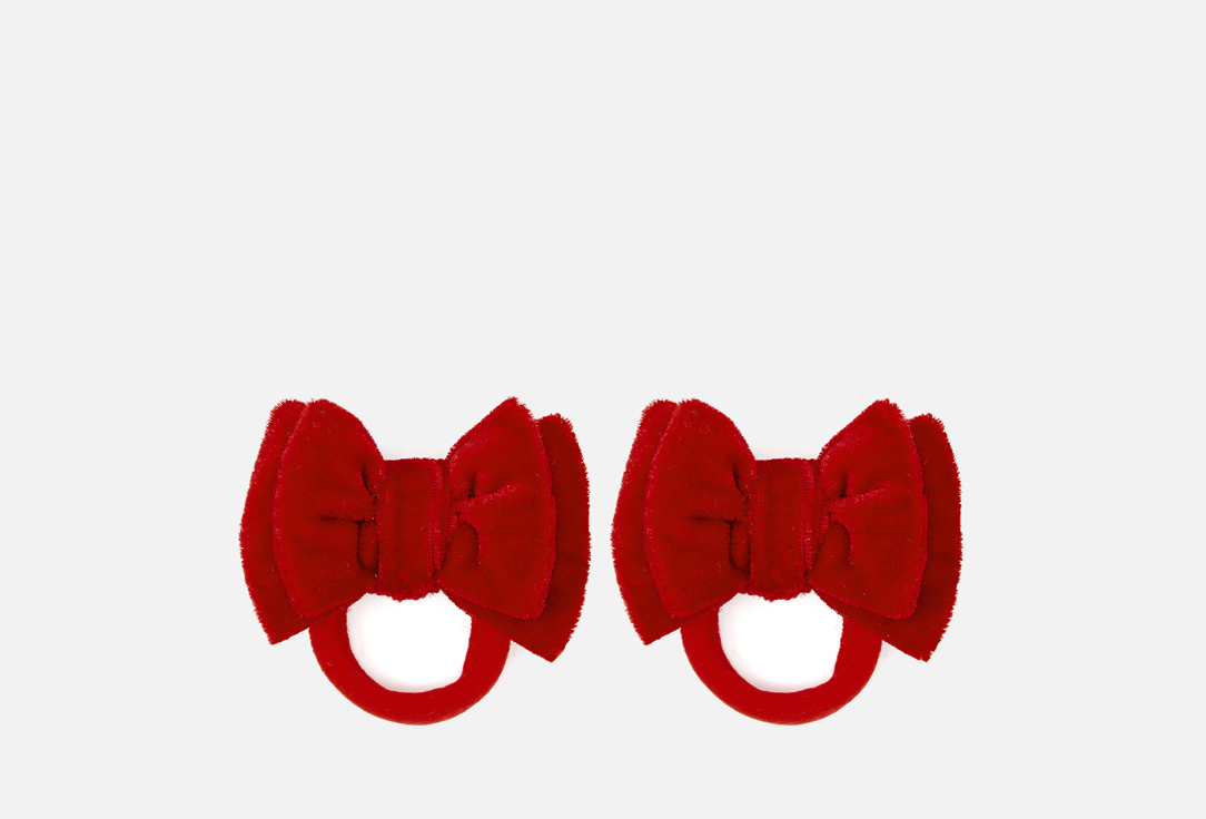 Красные бархатные 2 шт