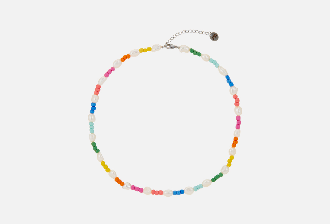 Изображение товара Колье из жемчуга с бисером Mr&Mrs Wolf 40см нержавеющая сталь стильное украшение для женщин