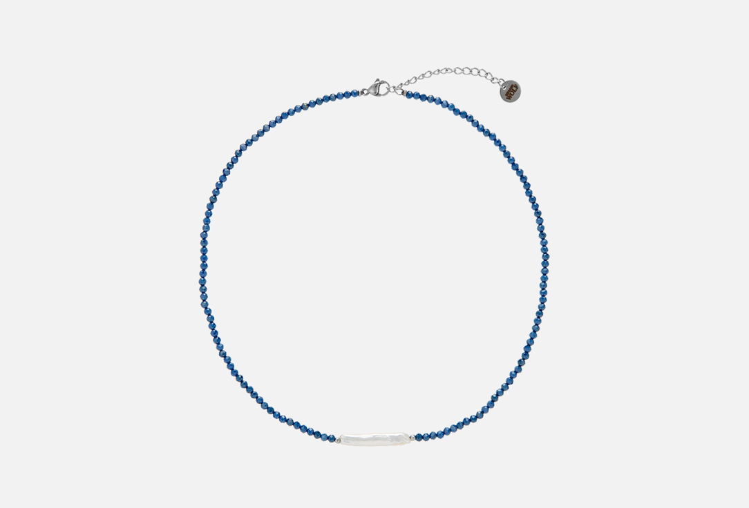 Изображение товара Колье Mr&Mrs Wolf из синих цирконов