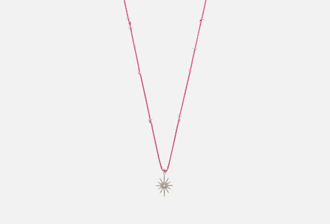 

Шнурок на шею MR&MRS WOLF, С подвеской 1 шт