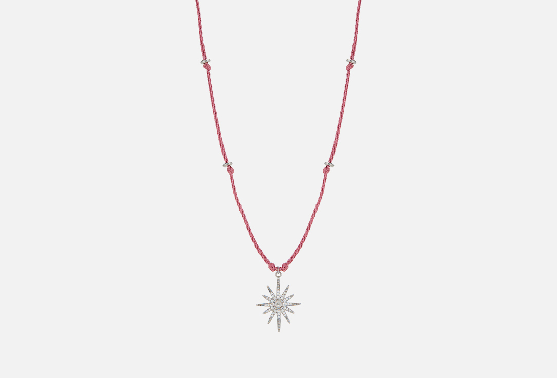 Изображение товара Шнурок на шею с подвеской звездочка регулируемый стильный аксессуар для женщин