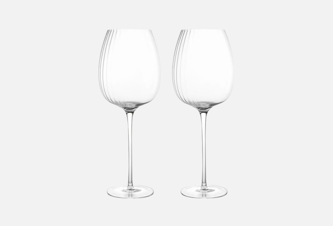 

Набор бокалов для вина LIBERTY JONES, Прозрачный, Alice White 2 шт