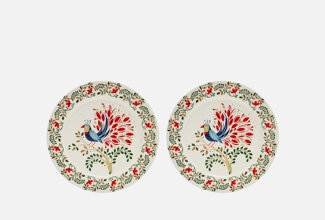 

Набор тарелок LIBERTY JONES, Принт, Fantail Bird, 21 см 21 см