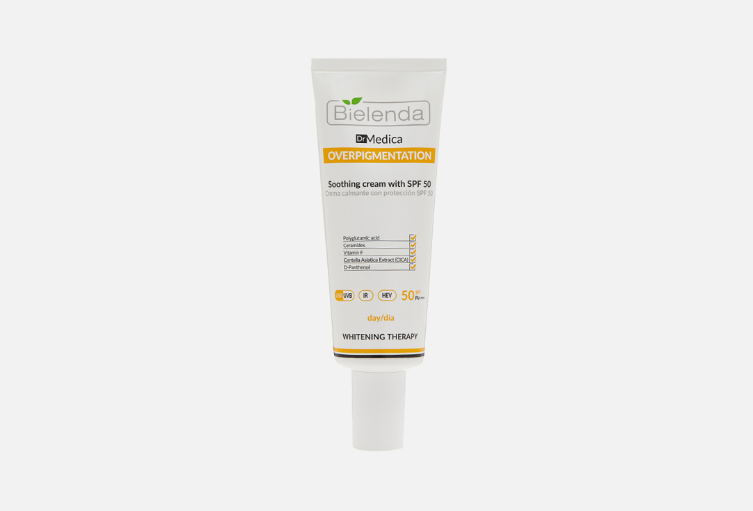 Изображение товара крем для лица SPF50 BIELENDA DR MEDICA OVERPIGMENTATION Soothing