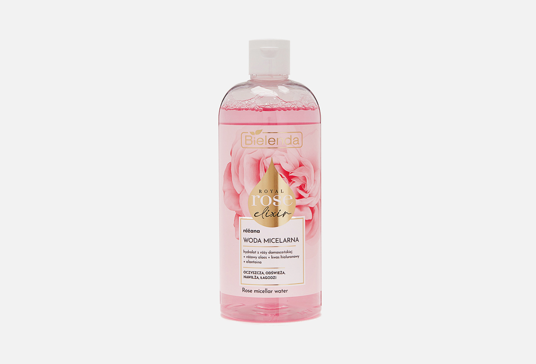 

мицеллярная вода для снятия макияжа BIELENDA, ROYAL ROSE ELIXIR Pink 400 мл