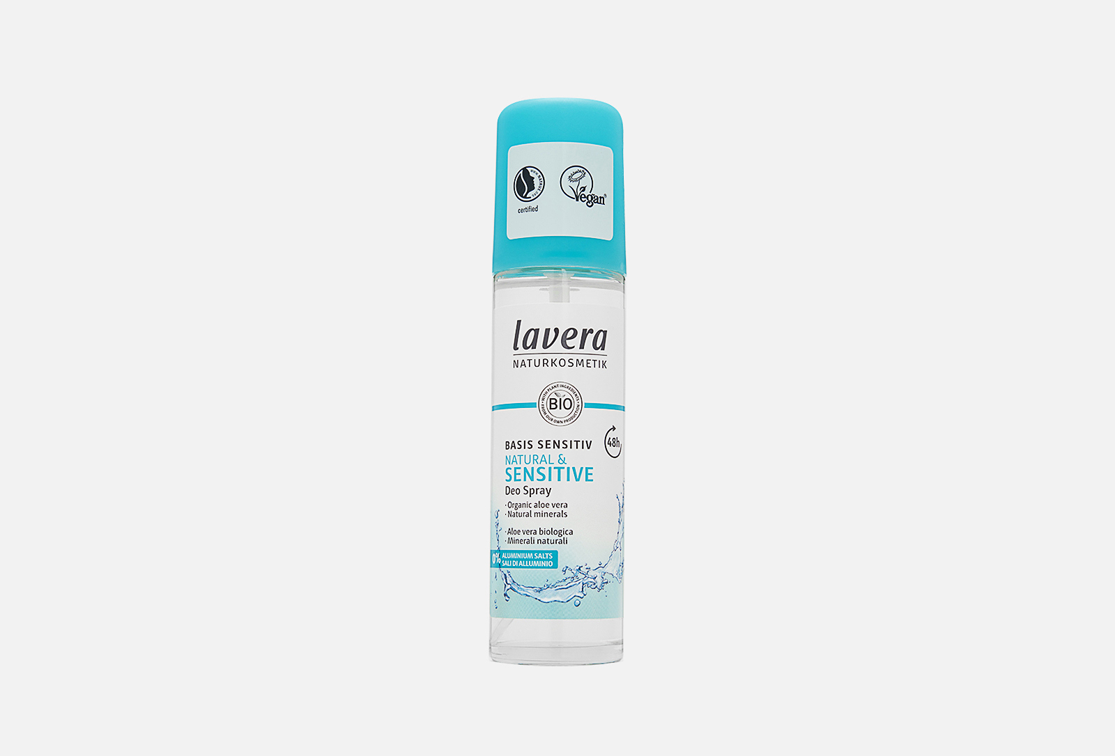 Lavera Дезодорант-спрей NATURAL & SENSITIVE 75 мл — купить, цена в Москве