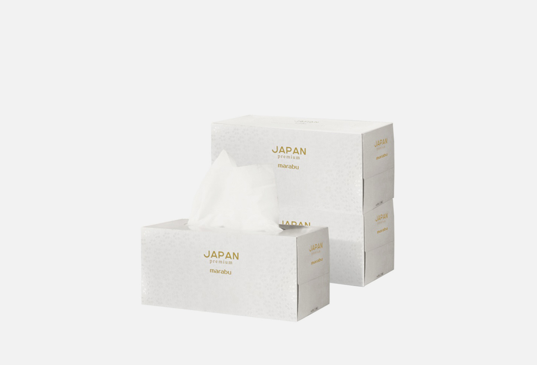 Изображение товара Набор салфеток Marabu Белые цветы 3 упаковки по 22*19 см высокое качество безопасно