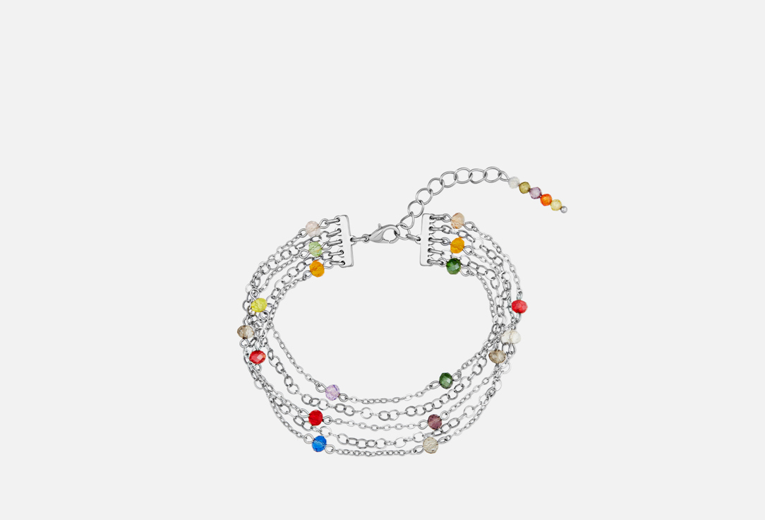 Изображение товара Браслет Koshika с разноцветными стеклянными подвесками для женщин