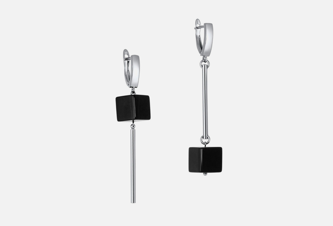 Изображение товара Серьги Koshika кубика агата асимметричные