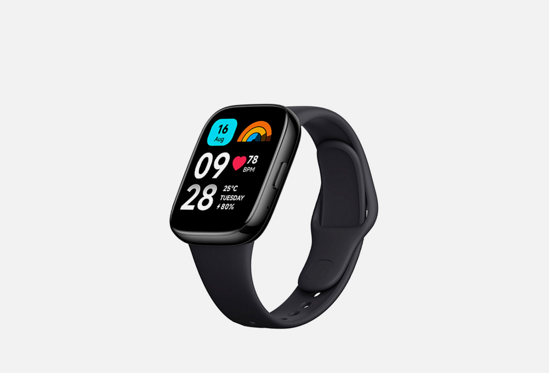 Смарт-часы XIAOMI Redmi Watch 3 Active Black 1 шт цена и фото