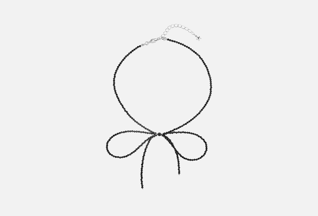 Колье HOLLY JUNE Black Crystal Bow Choker 1 шт