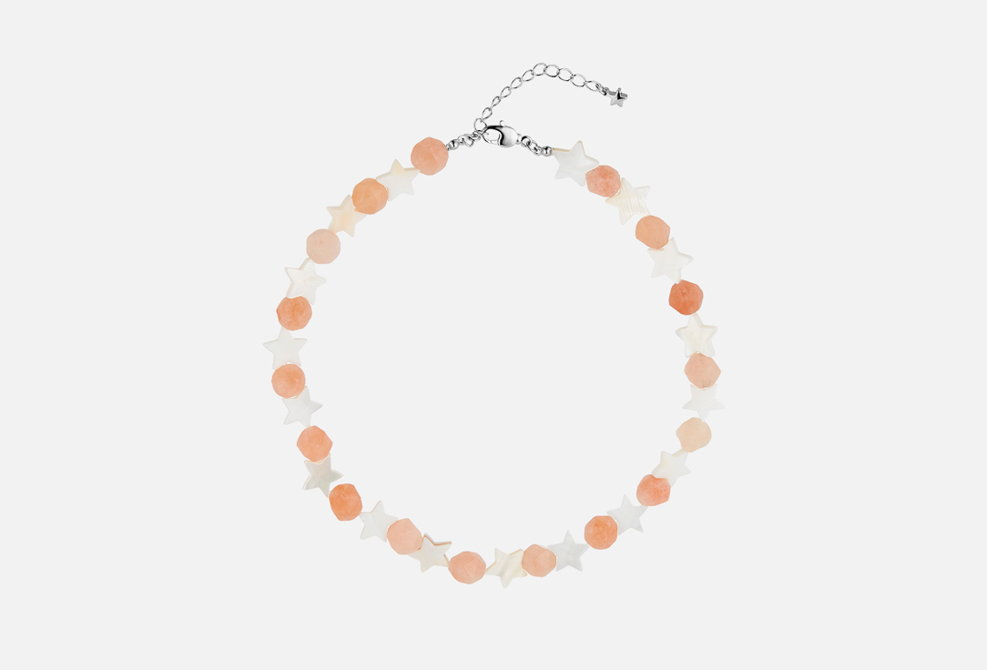 Колье HOLLY JUNE Candy Star Necklace - Beige 1 шт